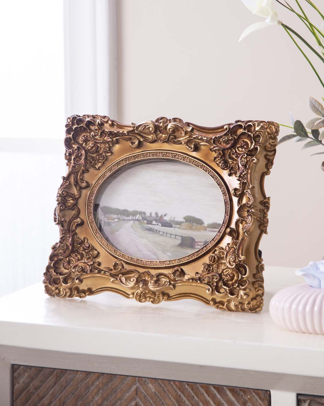Golden 'Louis' Photo Frame - The Decor Kart