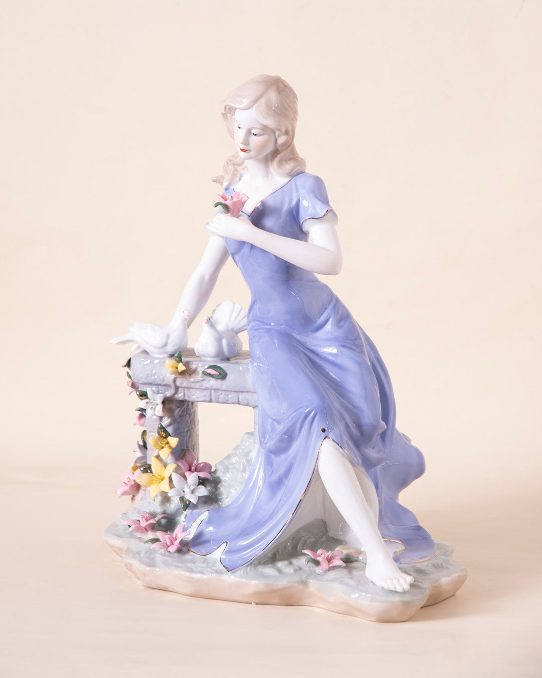Time for Reflection - Fine Porcelain Figurine