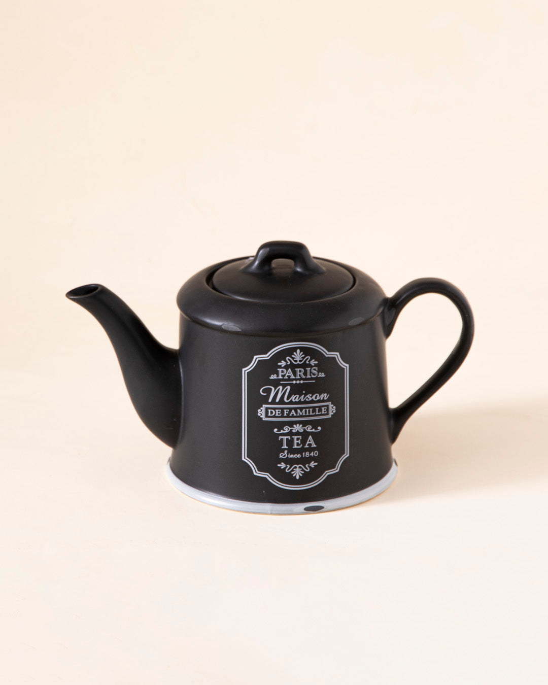 'Paris Maison De Famille' Ceramic Kettle