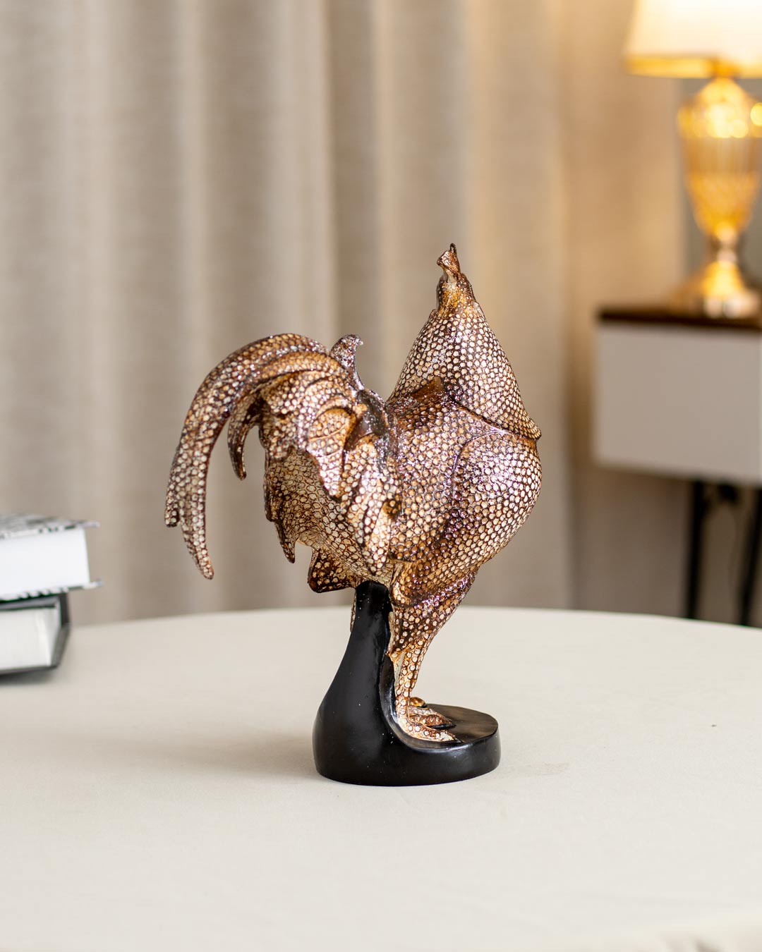 'Sunrise Sentinel' The Majestic Rooster Figurine