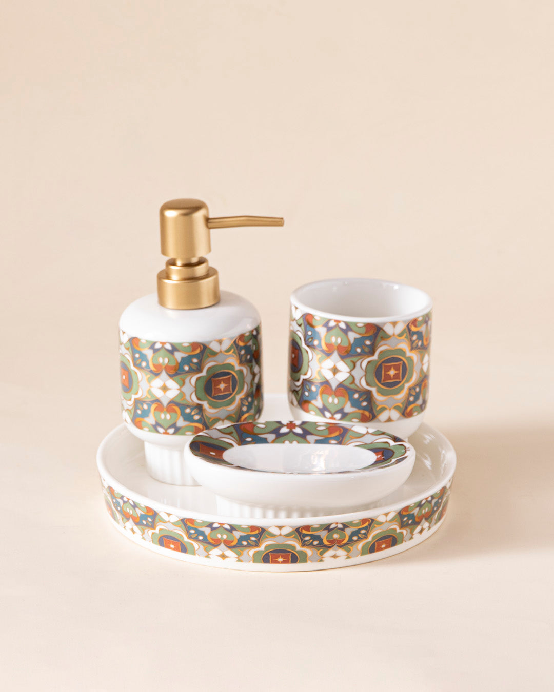 Arabesque 4-Piece Bath Set
