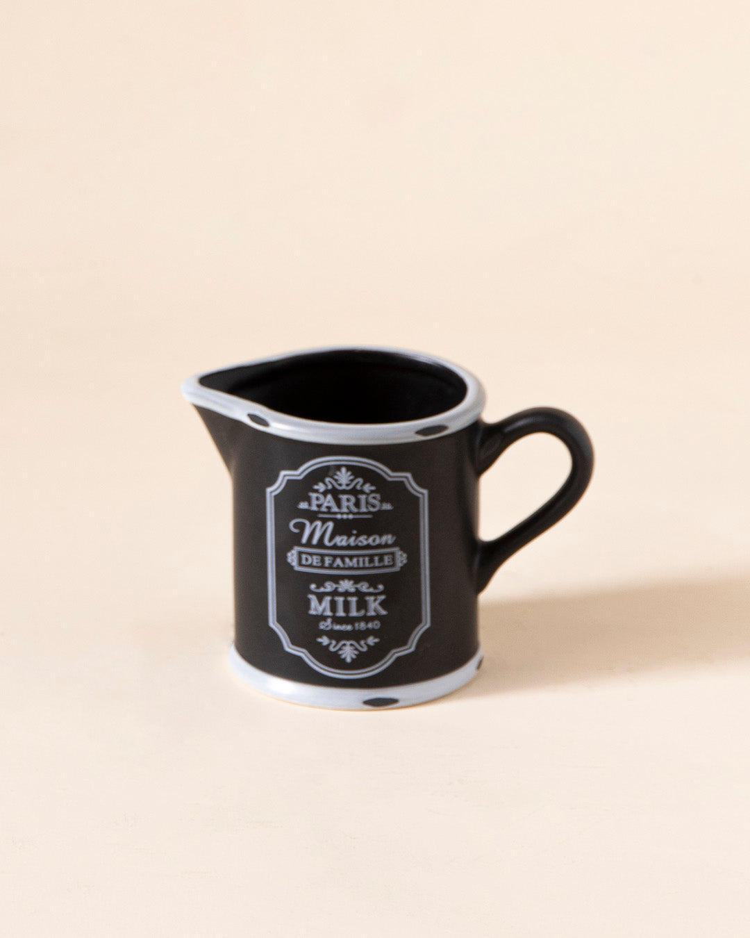 'Paris Maison De Famille' Sugar Canister + Milk Pot
