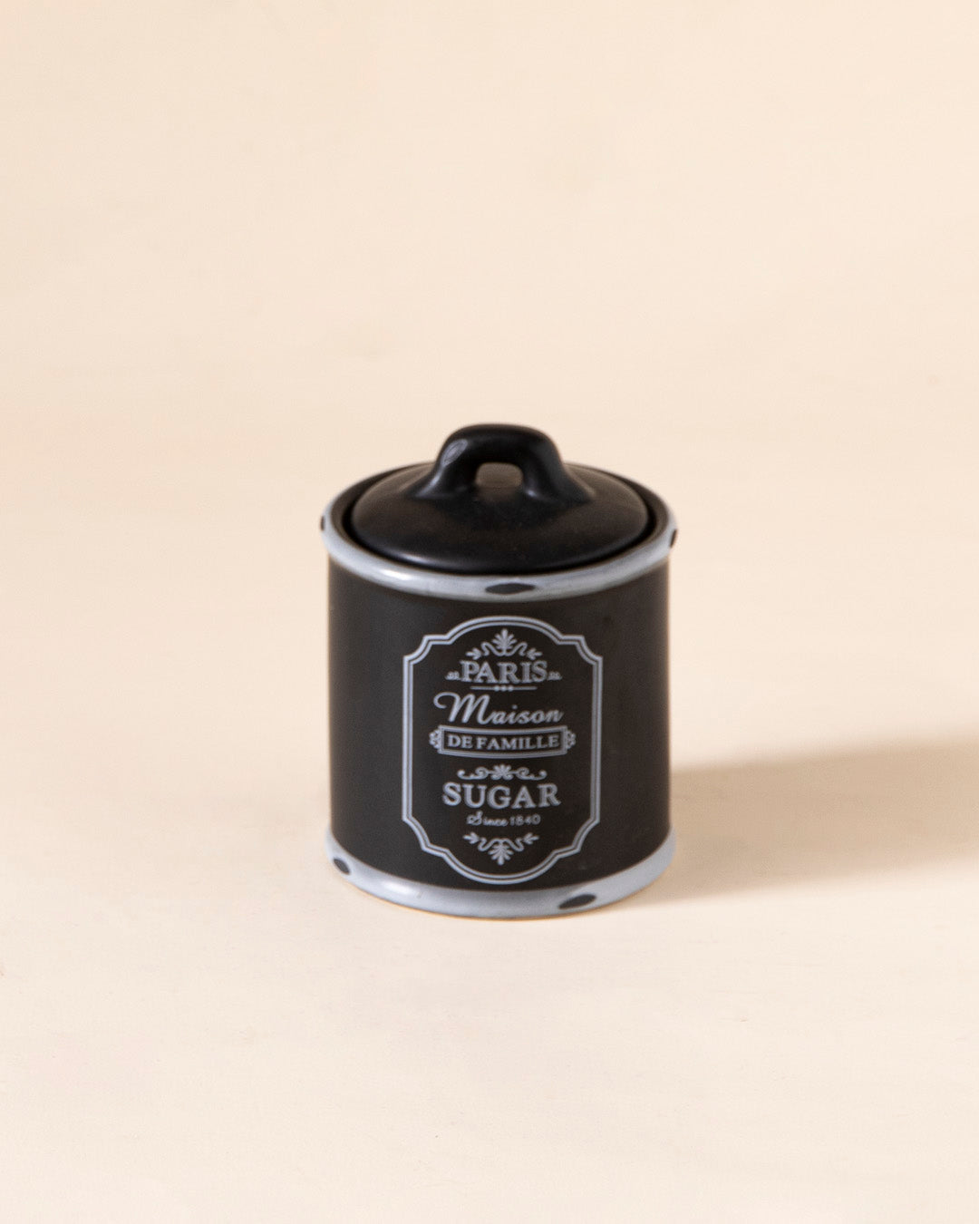 'Paris Maison De Famille' Sugar Canister + Milk Pot