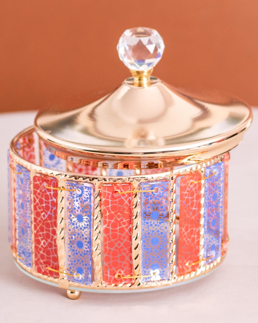 Efficiently Preserve Glass Storage Jar With Lid - Small