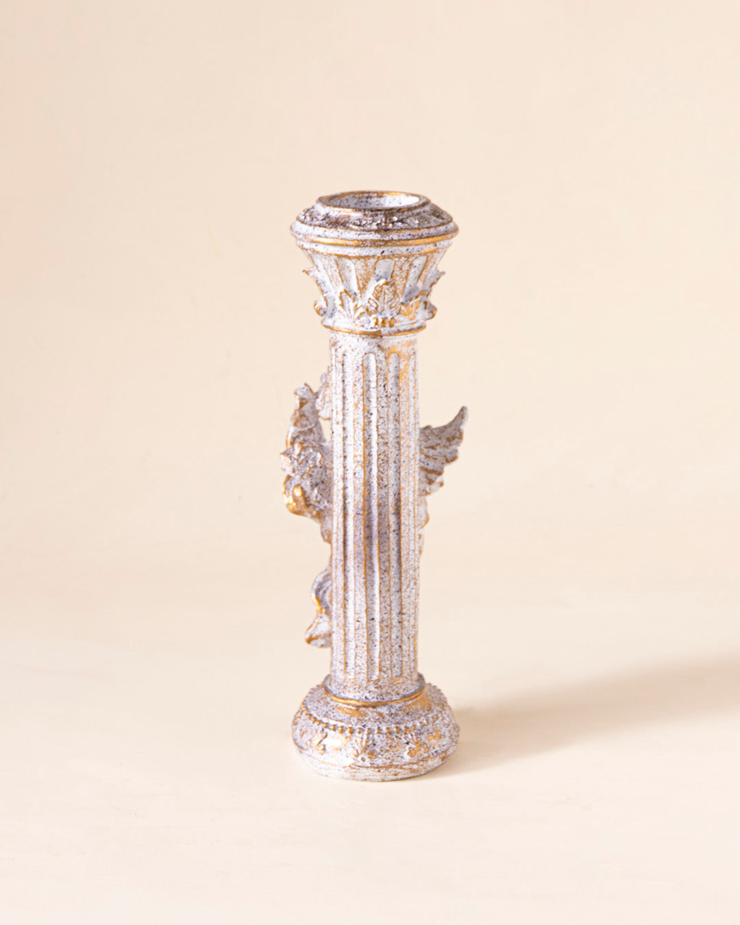 Adorable Angel Cherub Candle Stand