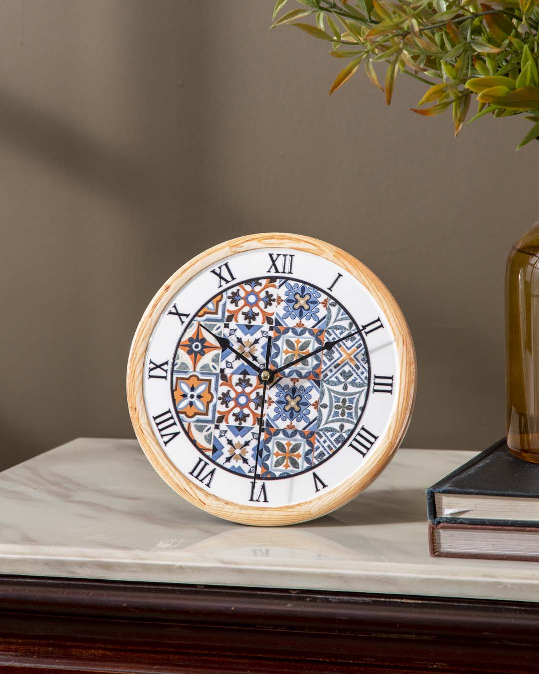 'Timeless Precision' Decorative Table Clock