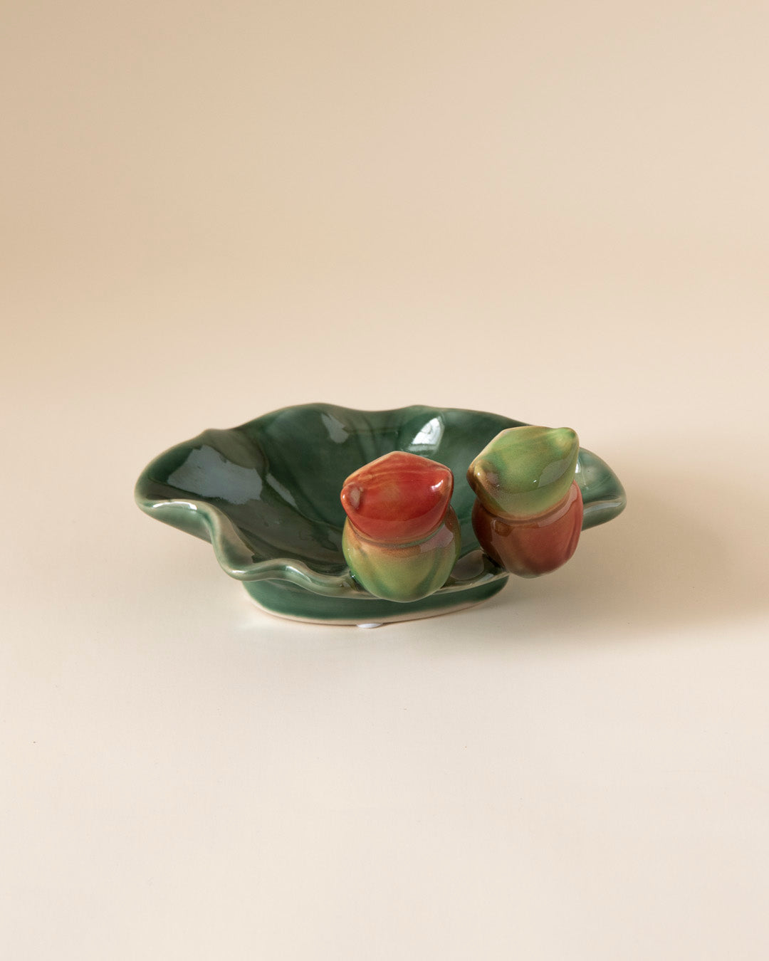 Duo Owl Leaf Mini Platter