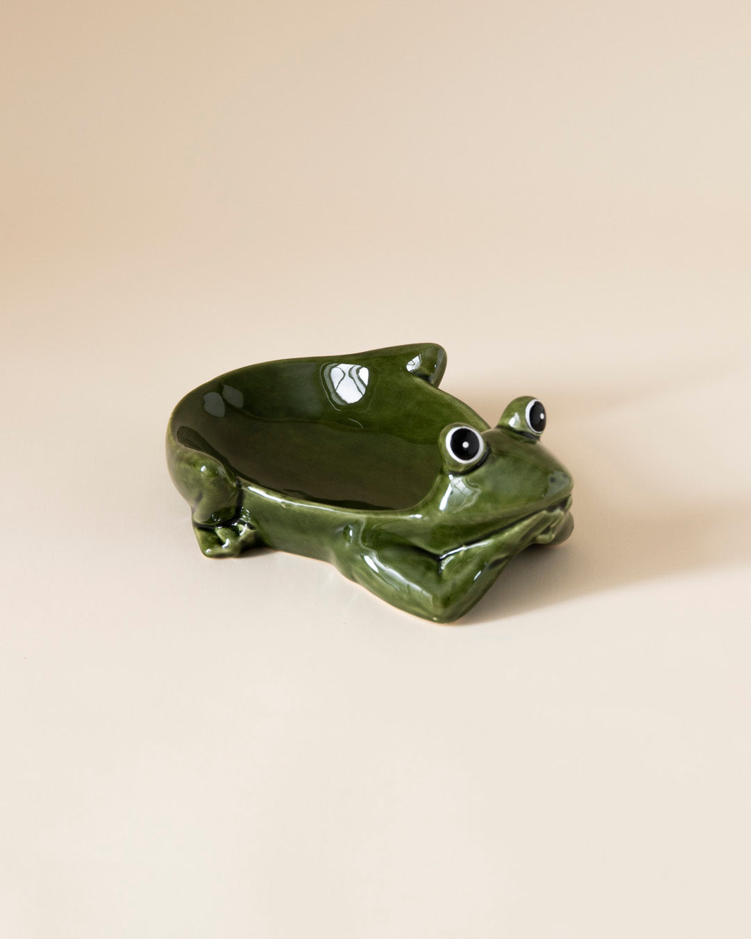 Frog Delight Ceramic Decorative Bowl