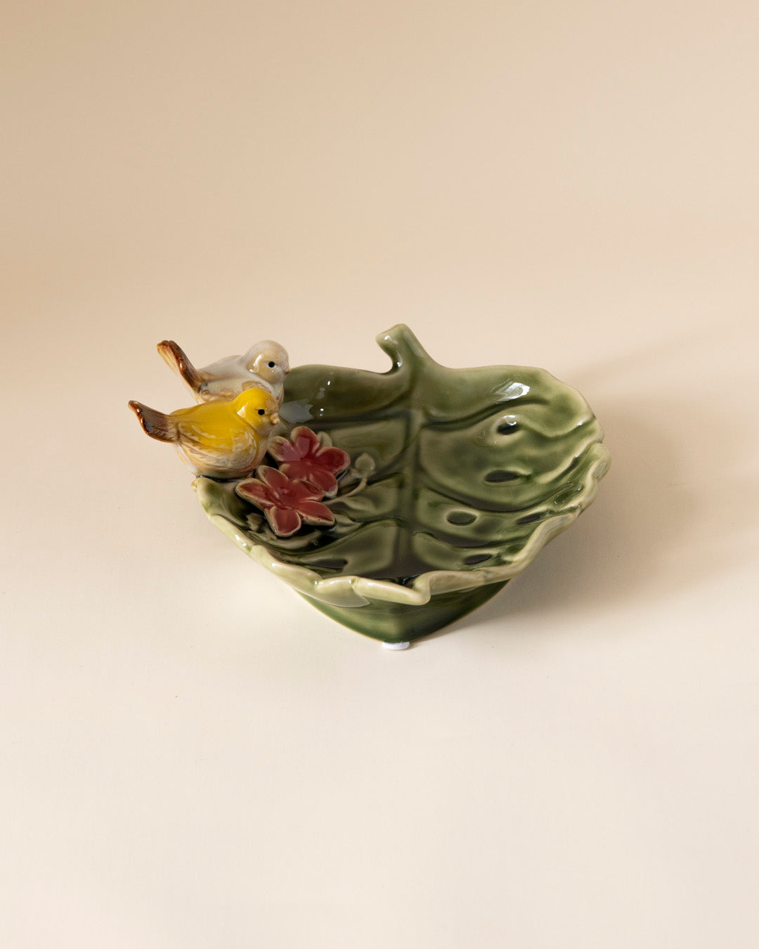 Birdsong Leaf Ceramic Mini Platter