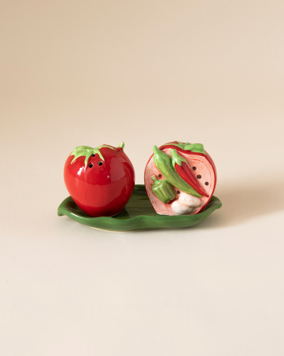Tomato Salt & Pepper Shaker Set