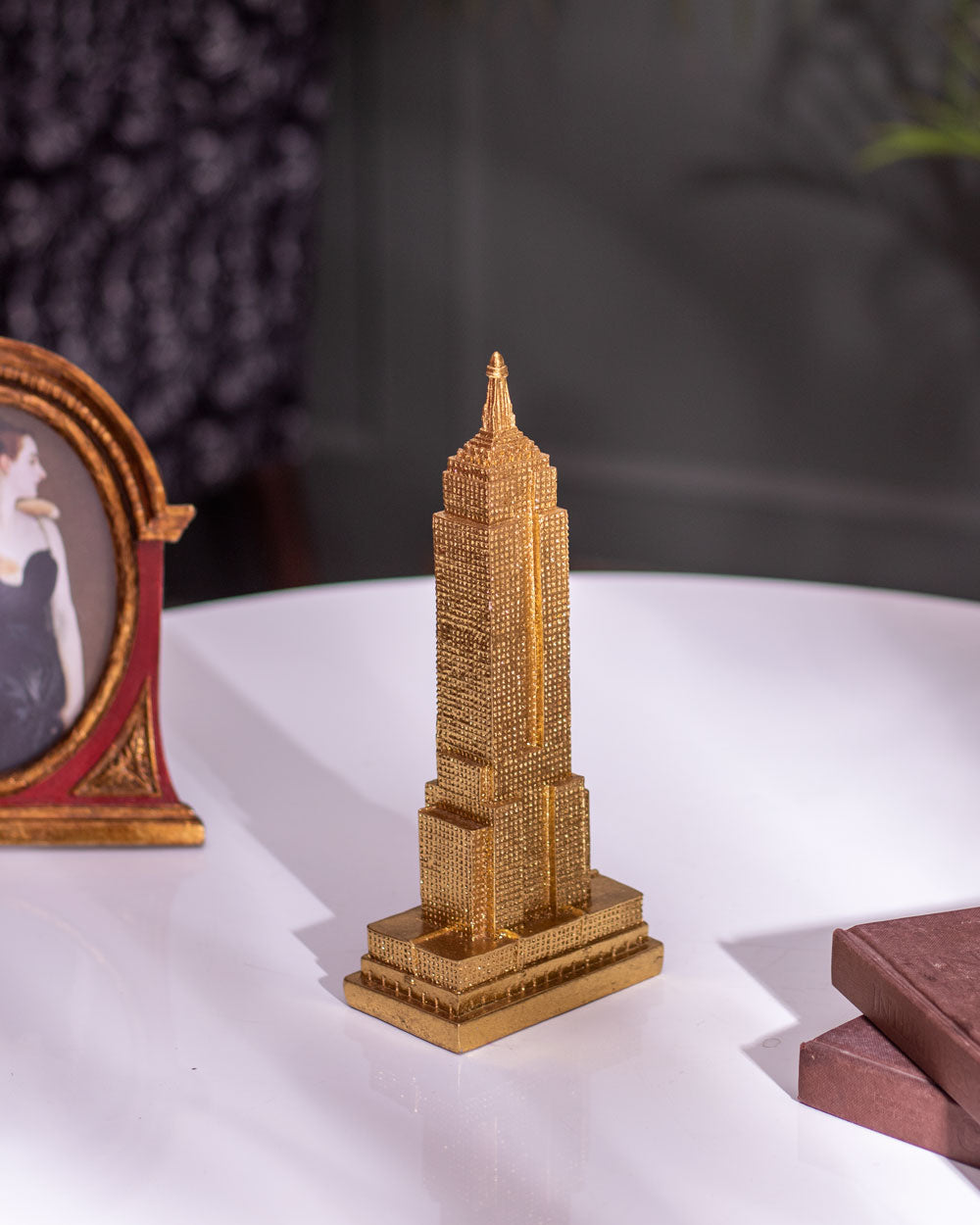 Empire State Building Sculpture - Gold - The Decor Kart
