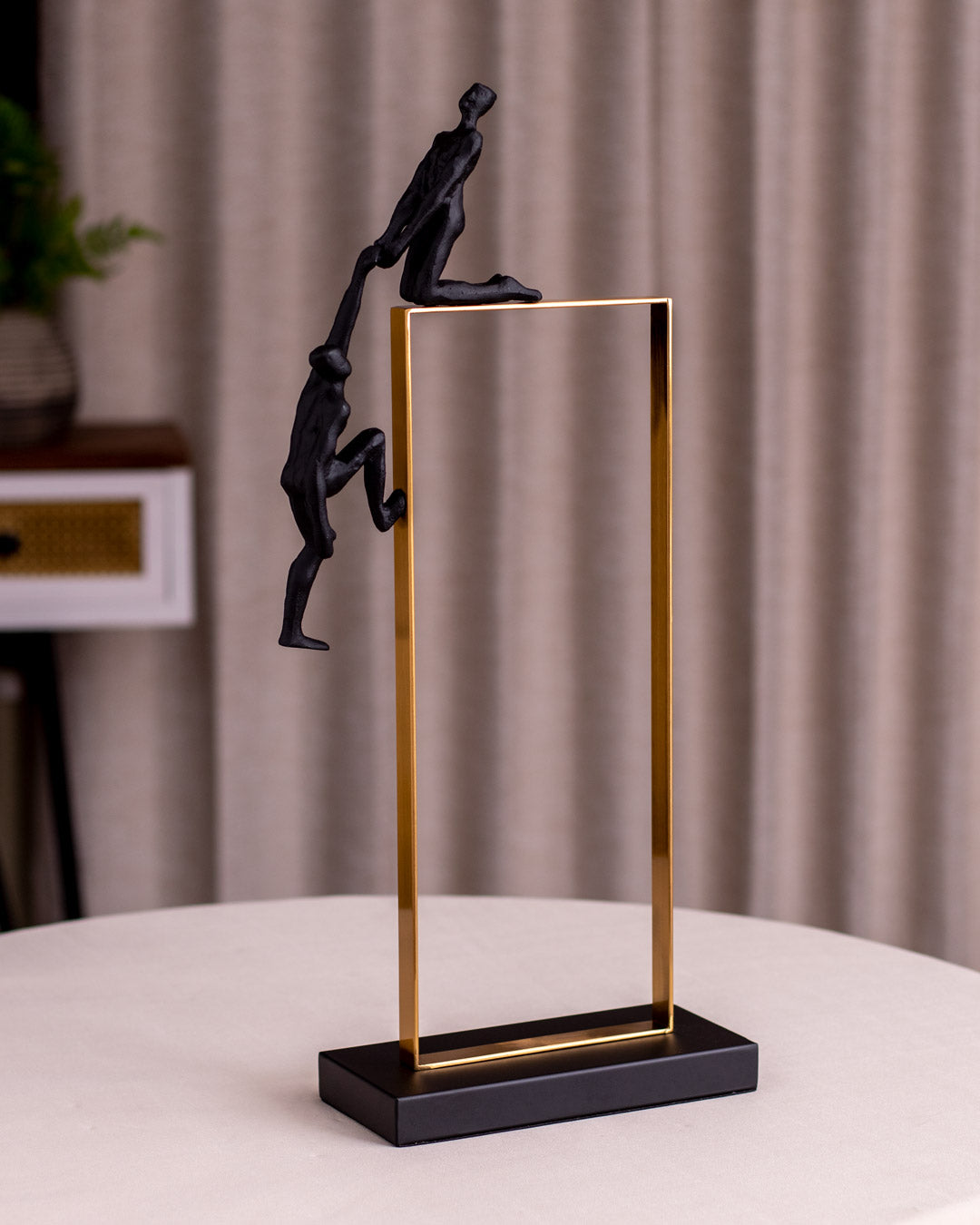 Climbing Character Table Top Sculpture - The Decor Kart