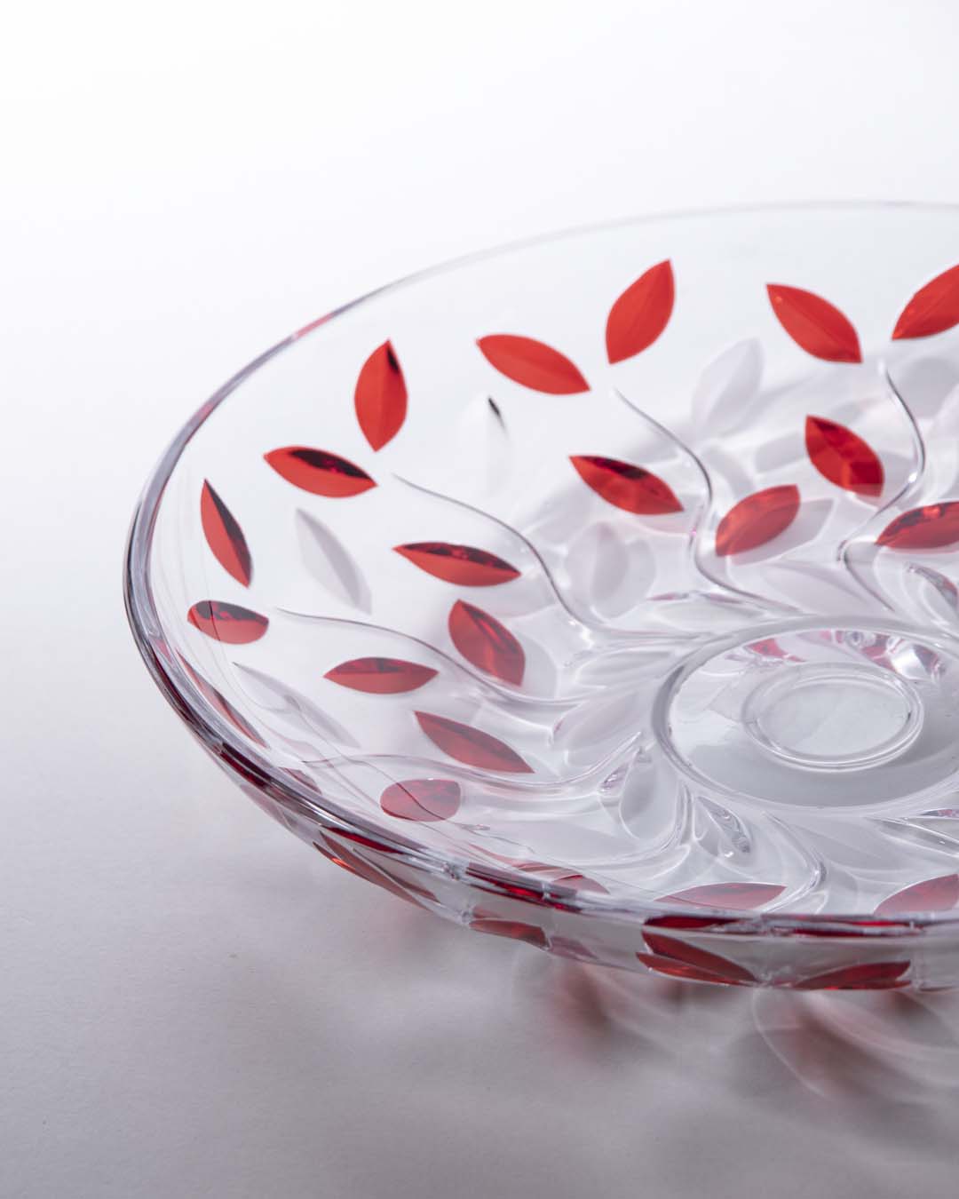 Decorative Glass Fruit Bowl - The Decor Kart