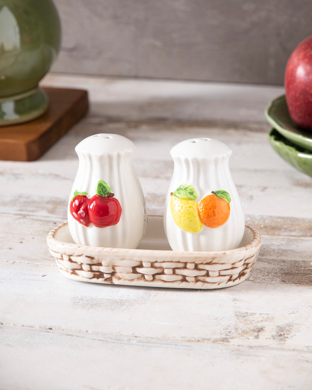 Fruit Salt & Pepper Shaker Set
