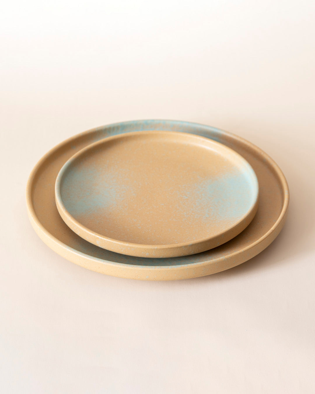 Golden Drift Matte Dinner Plate