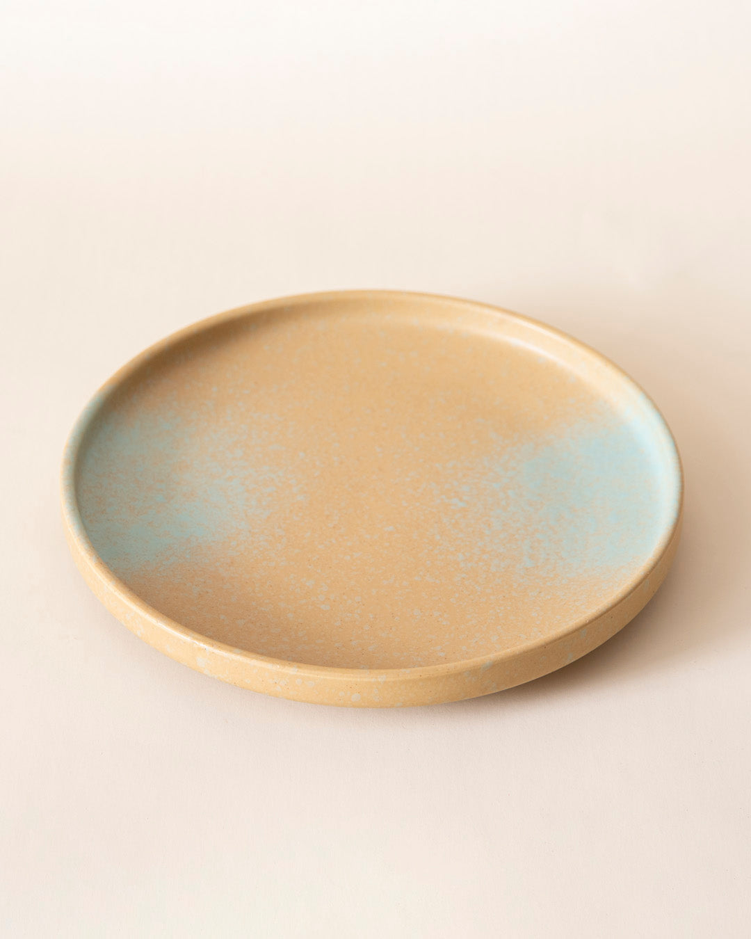 Golden Drift Matte Quarter Plate
