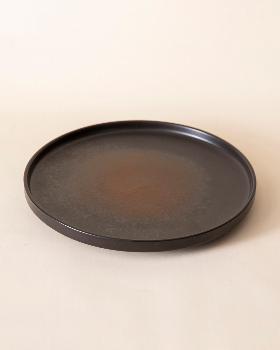 Charcoal Eclipse Ceramic Dinner Plate