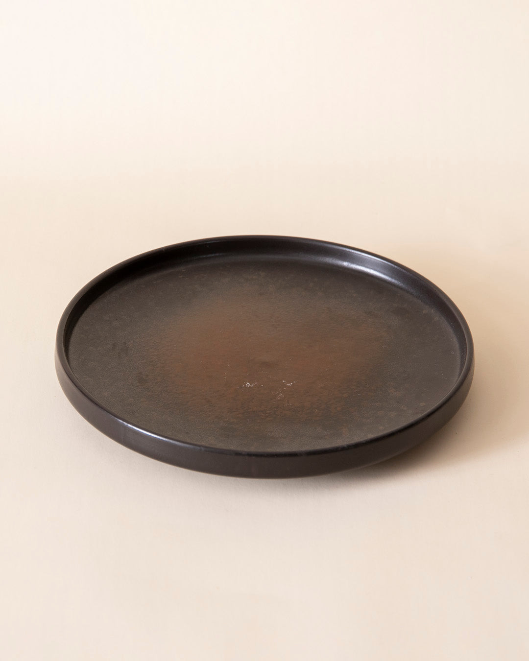 Charcoal Eclipse Ceramic Quarter Plate