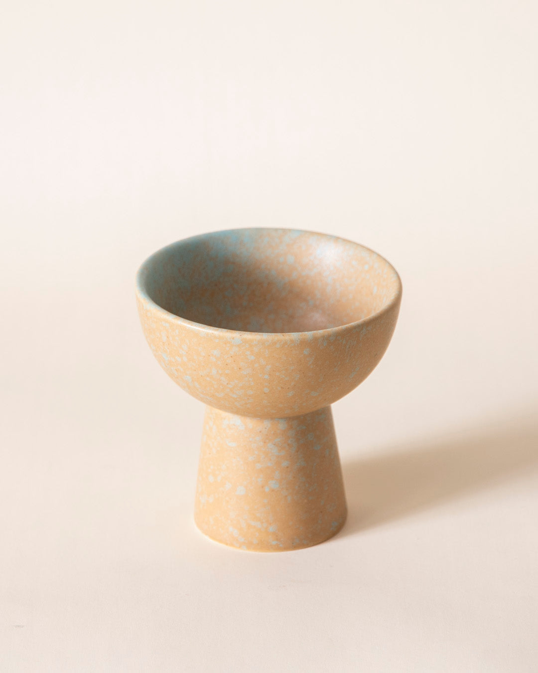 Golden Drift Matte Dessert Bowl