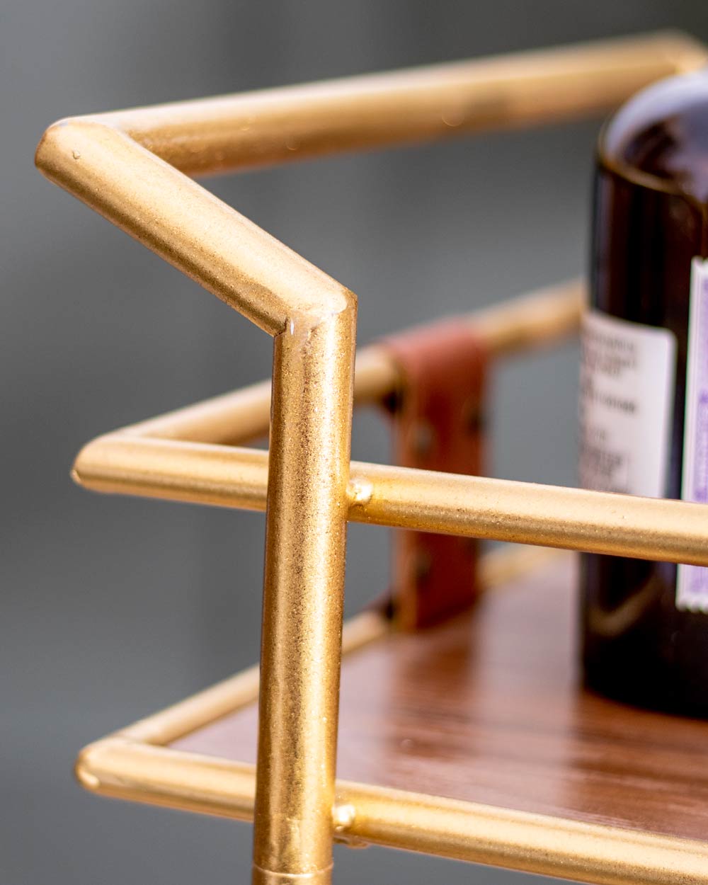 'Patrat Versatile' 2-Tier Bar/Serving Cart - The Decor Kart