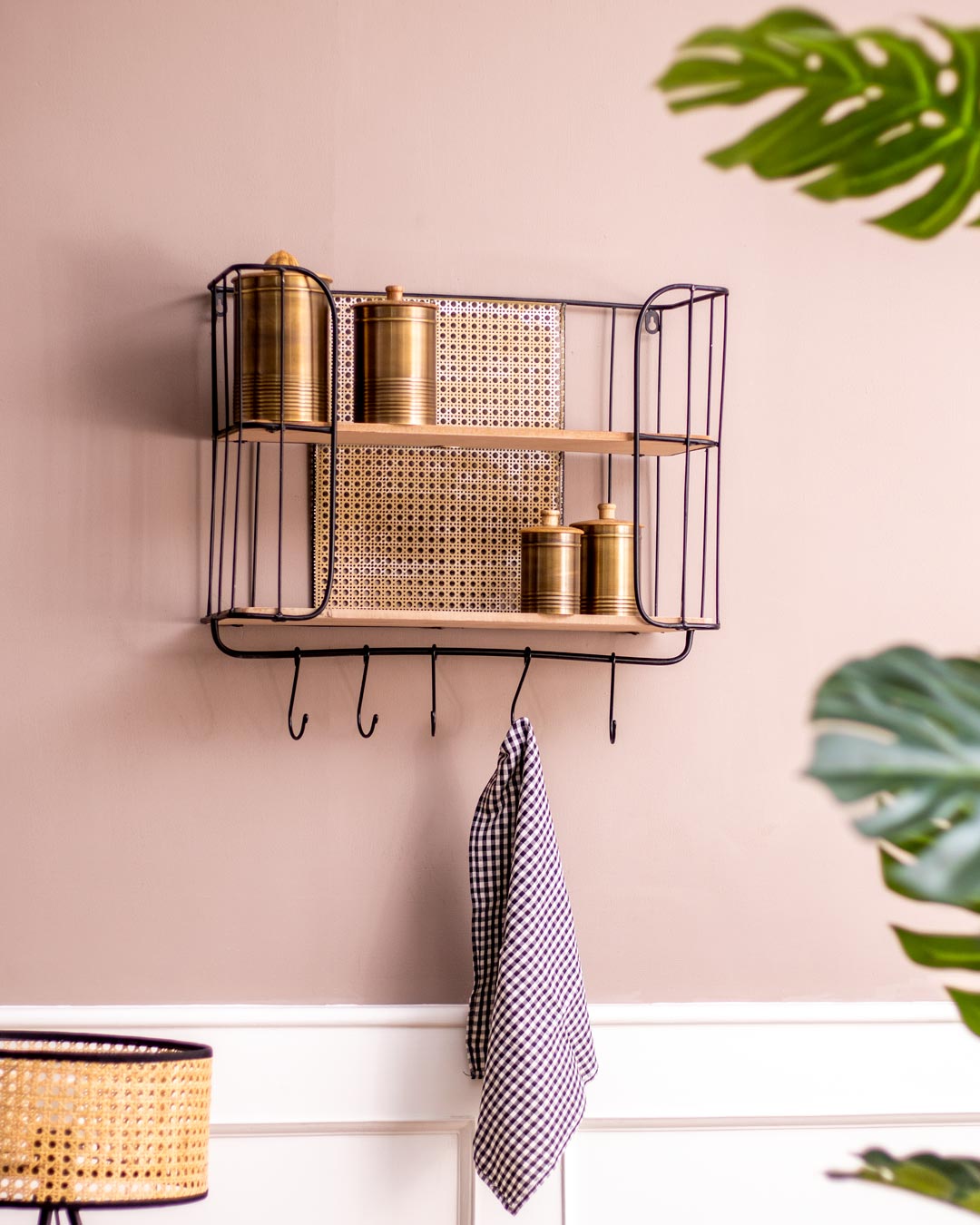 Space-Saving: Organize and Decorative Wall Rack - The Decor Kart