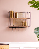 Space-Saving: Organize and Decorative Wall Rack - The Decor Kart
