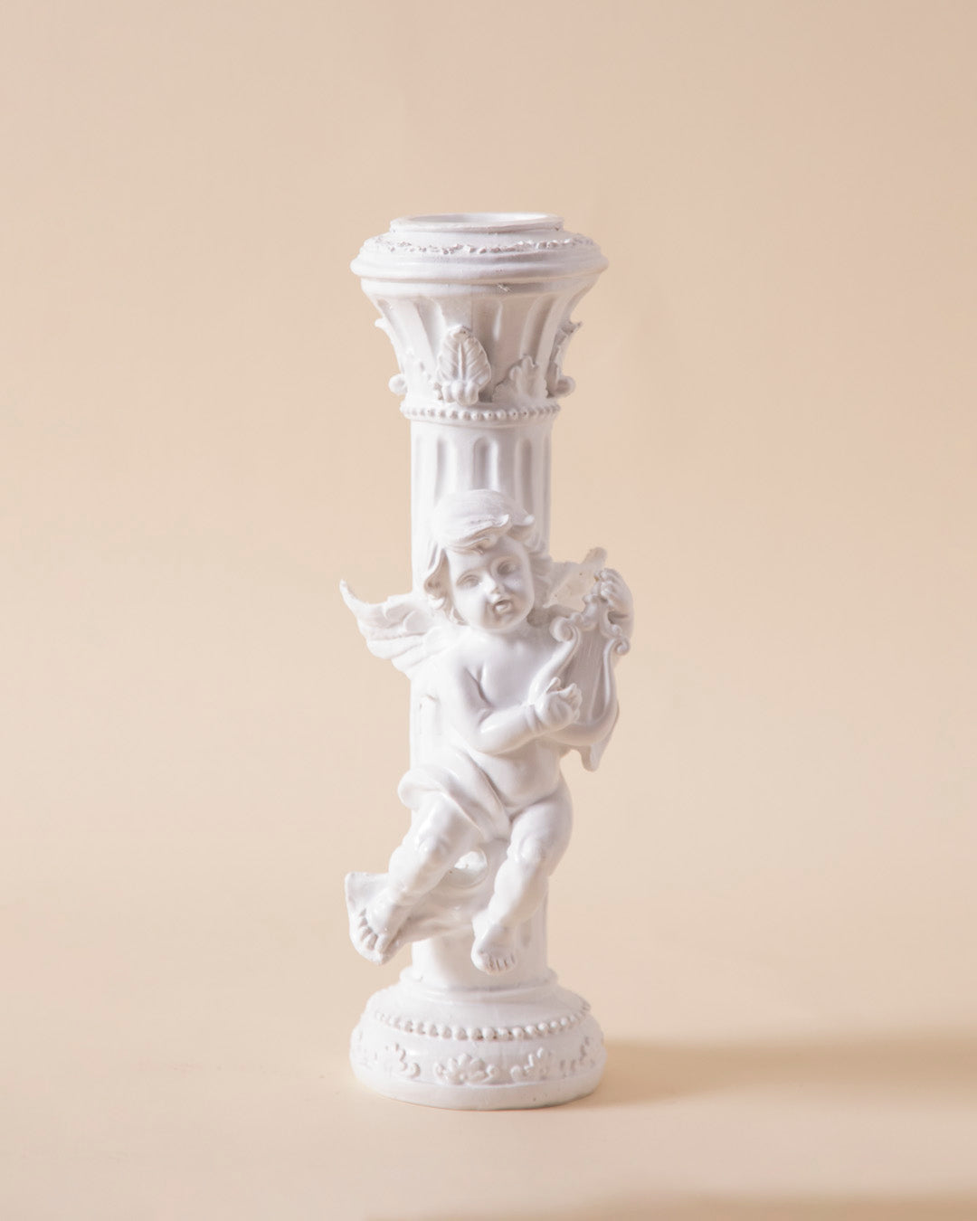 Adorable Angel Cherub Candle Stand