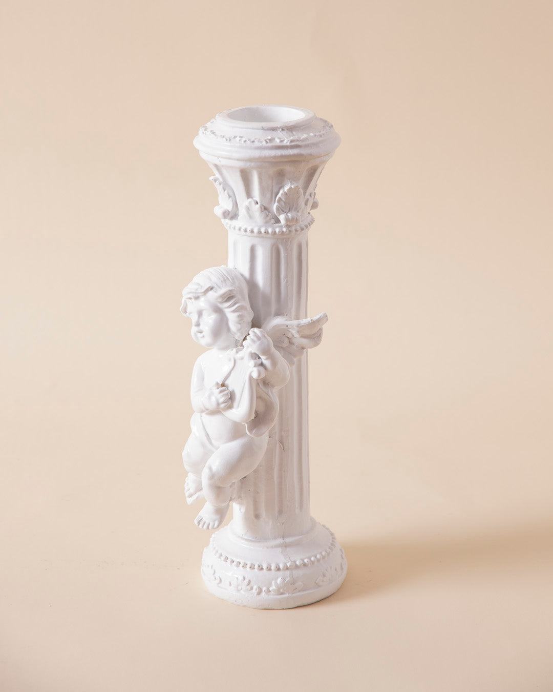 Adorable Angel Cherub Candle Stand