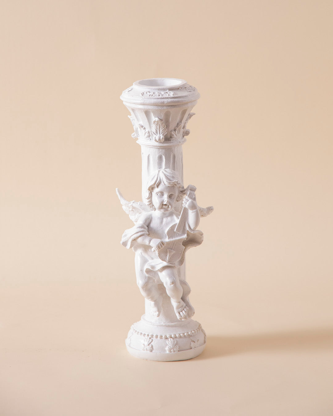 Adorable Angel Cherub Candle Stand