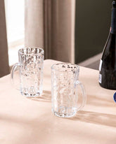 Hammered Glass Beer - Set of 2