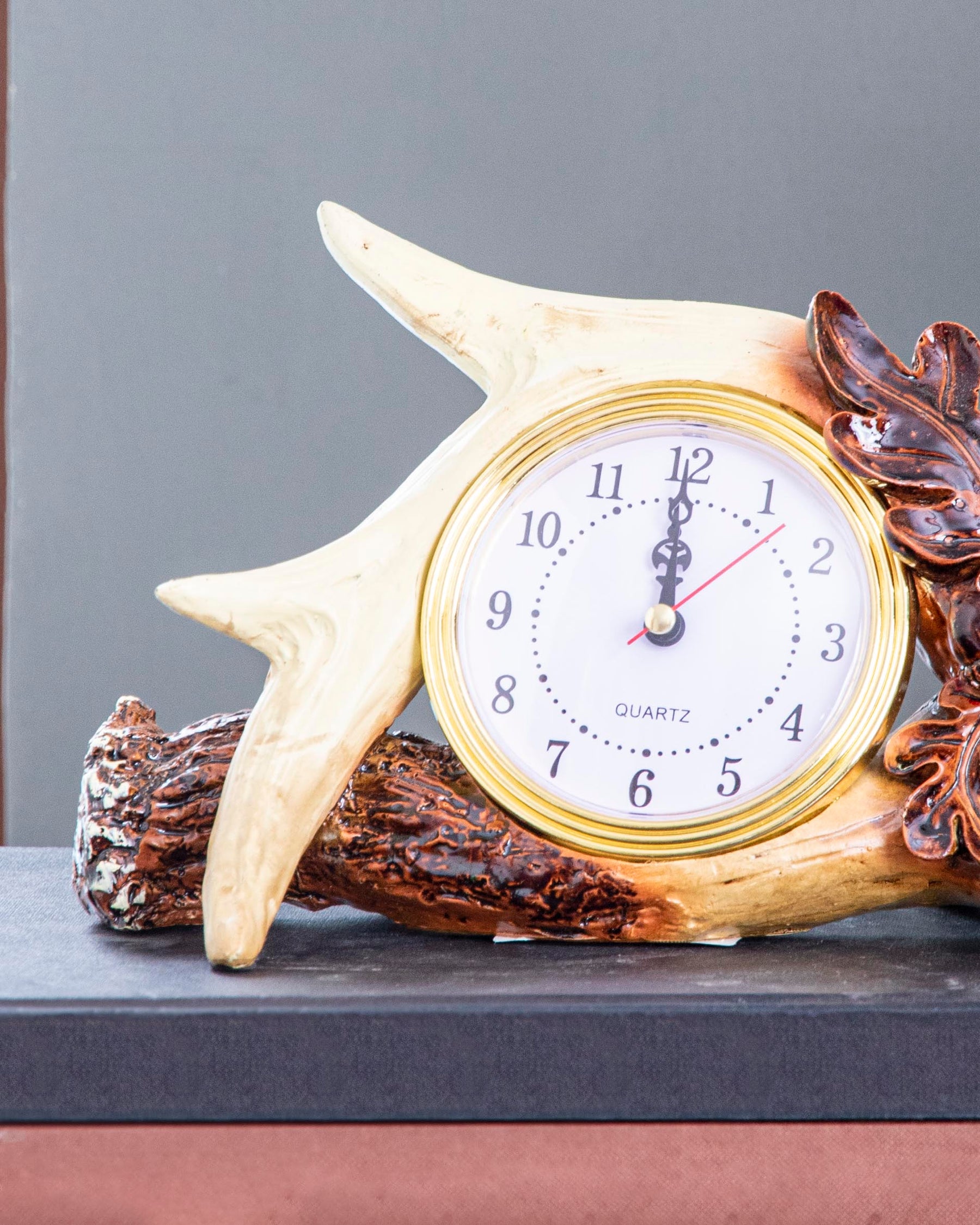The Antler Table Clock