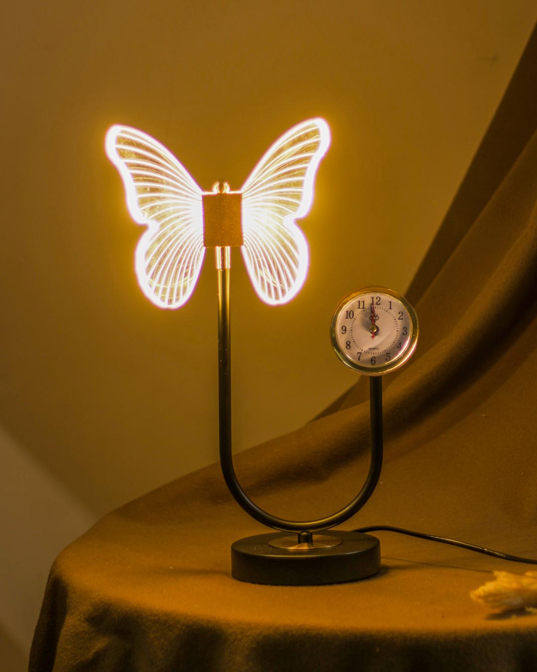 Retro Butterfly Table Lamp - The Decor Kart
