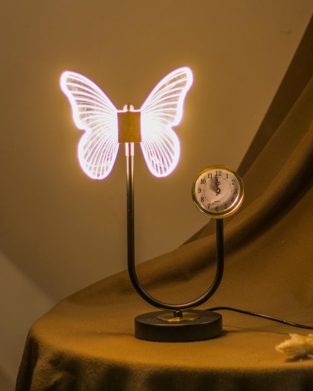 Retro Butterfly Table Lamp - The Decor Kart