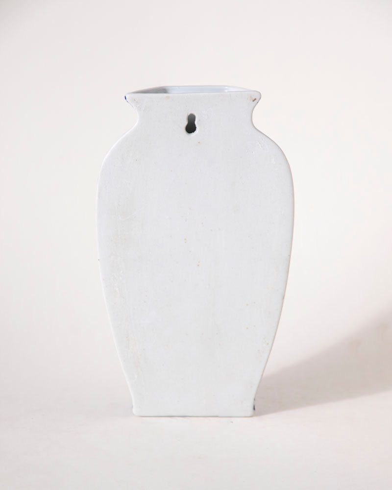 Traditional Azure Bloom Wall Vase