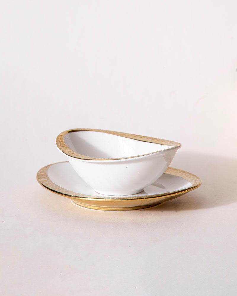 Radiant Edge Bowl With Tray