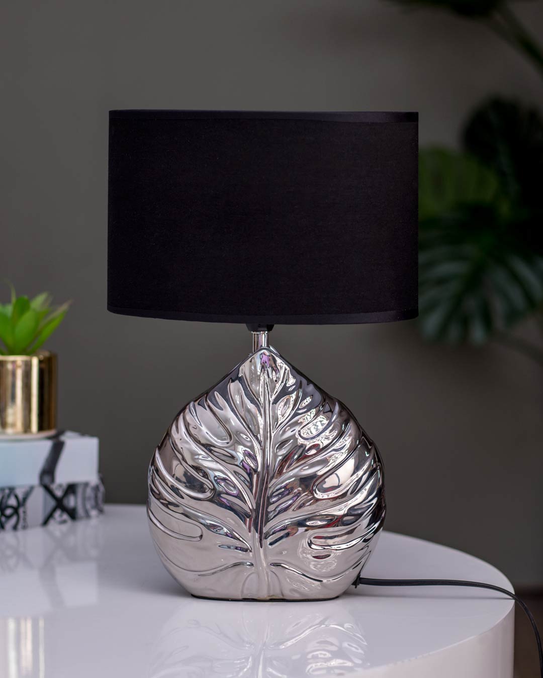 Lavender Ceramic Table Lamp