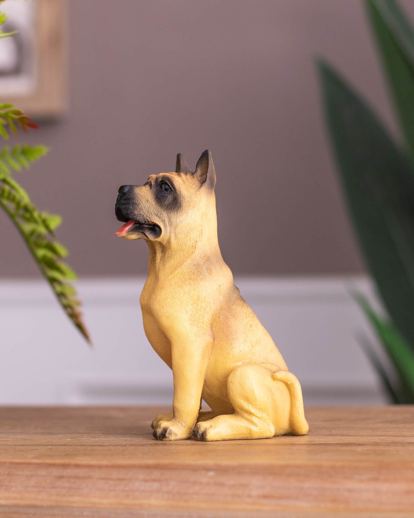 Boxer Puppy Figurine