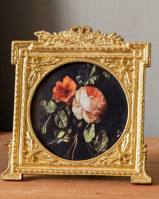 Vintage Ornate Gold Photo Frame