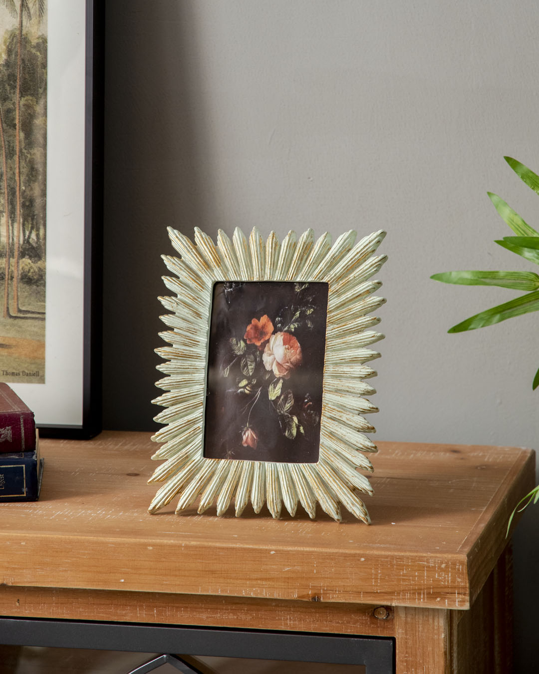 Sunburst Pastel Photo Frame