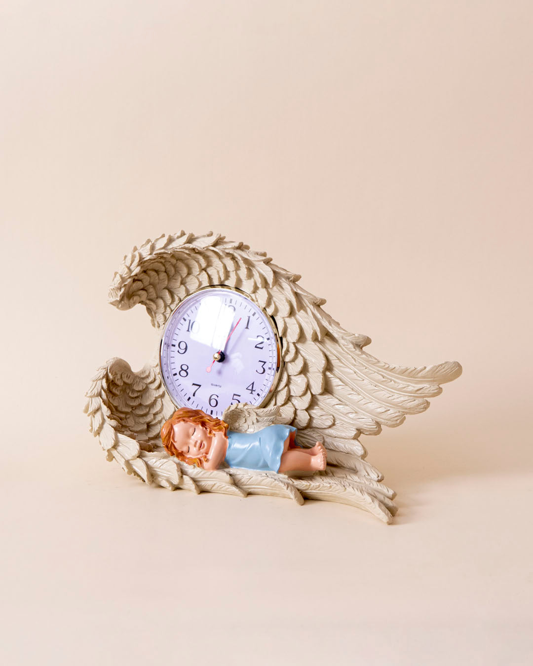Angel Wings Table Clock