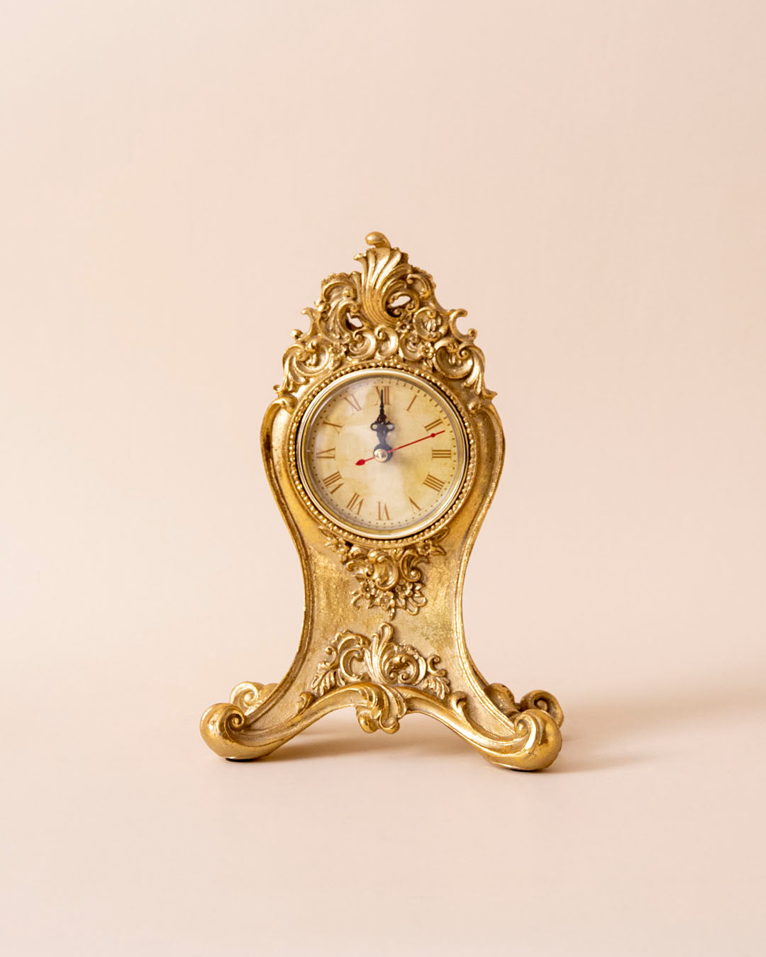 Classic Gold Victorian Table Top Clock