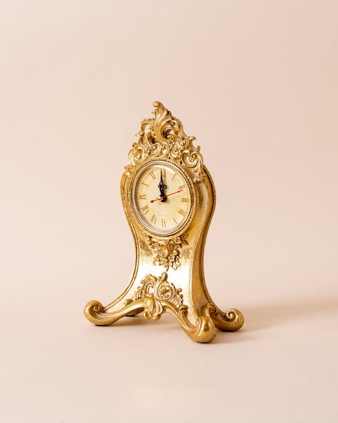 Classic Gold Victorian Table Top Clock