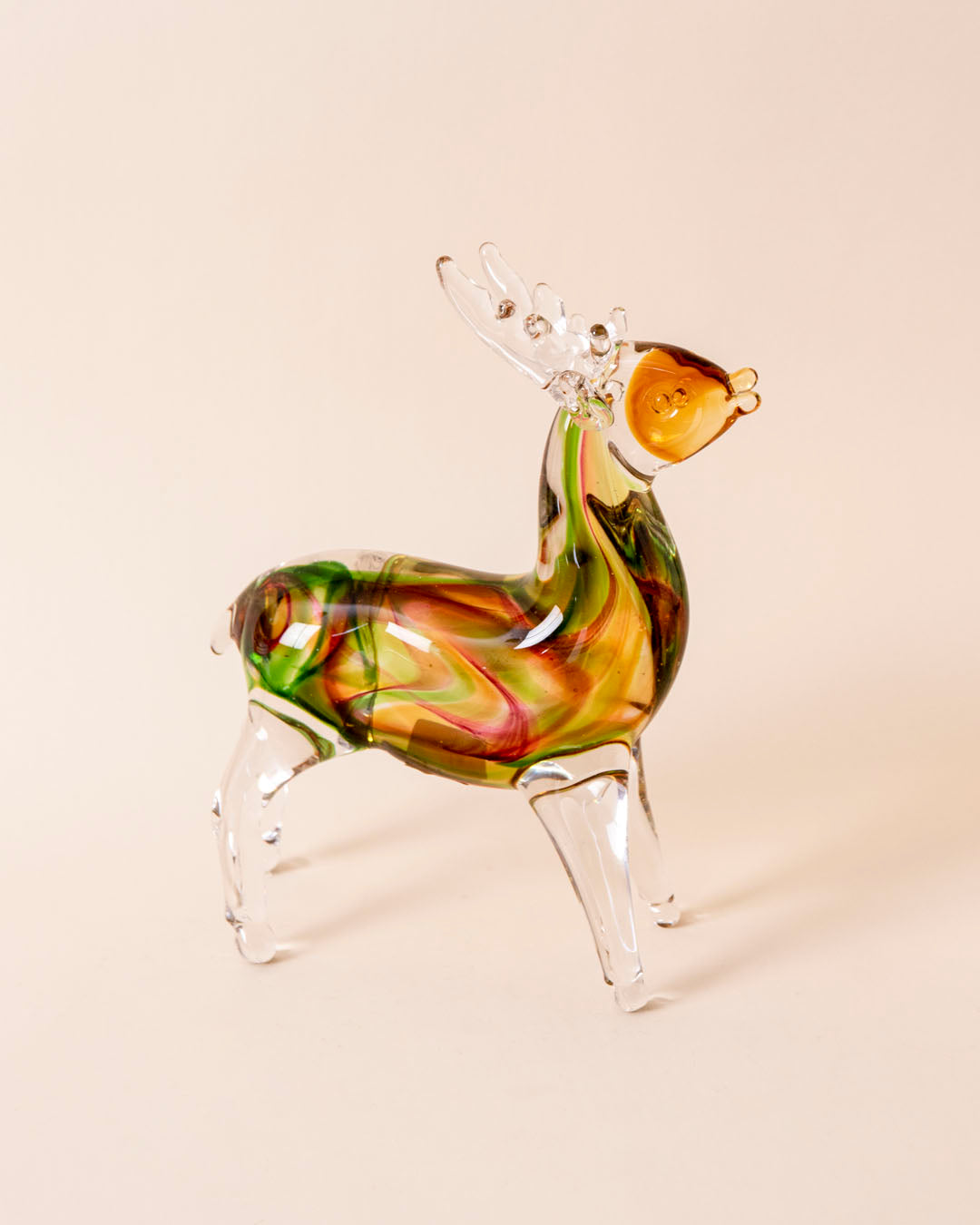 'Amber Majesty' Decorative Deer Figurine