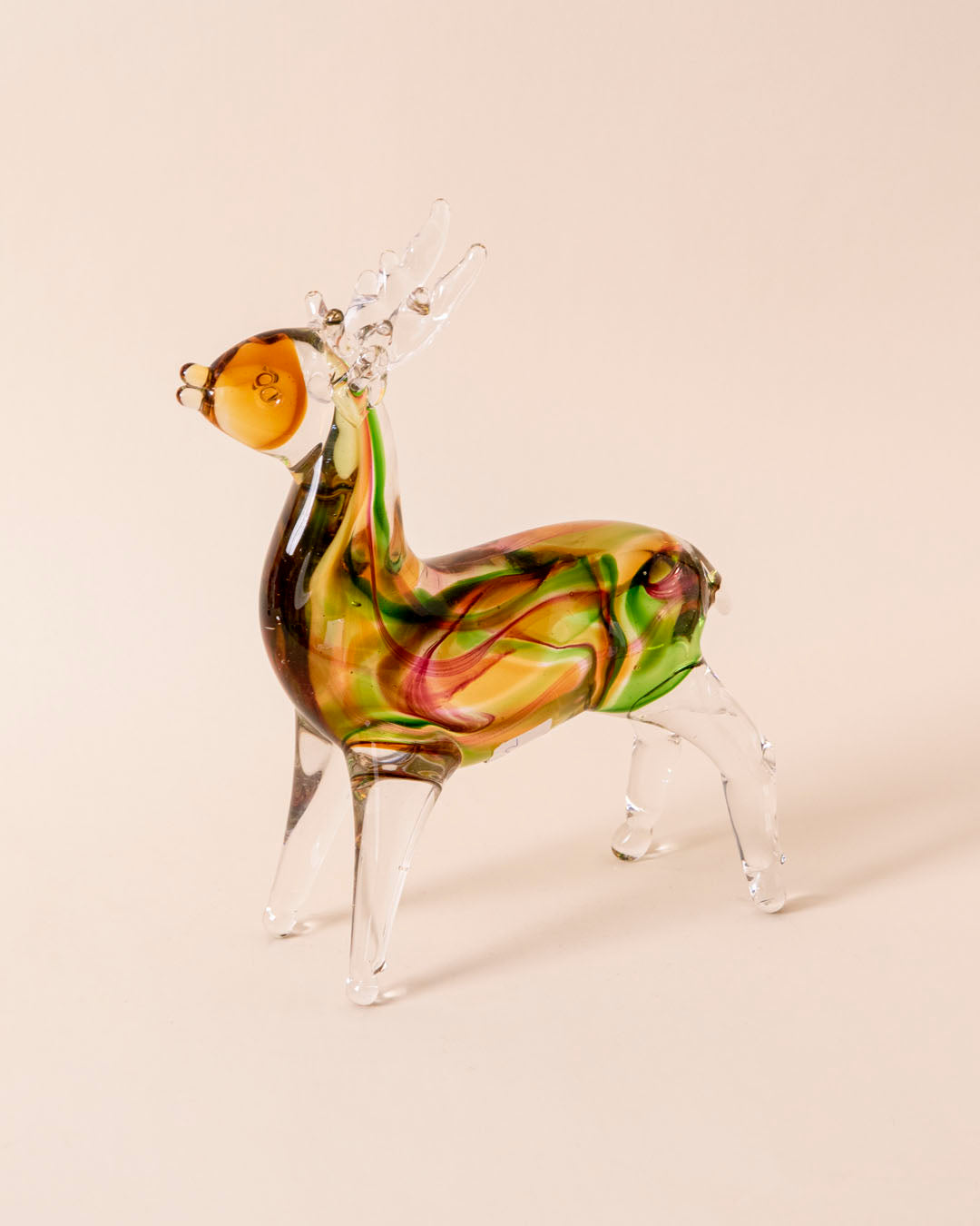 'Amber Majesty' Decorative Deer Figurine