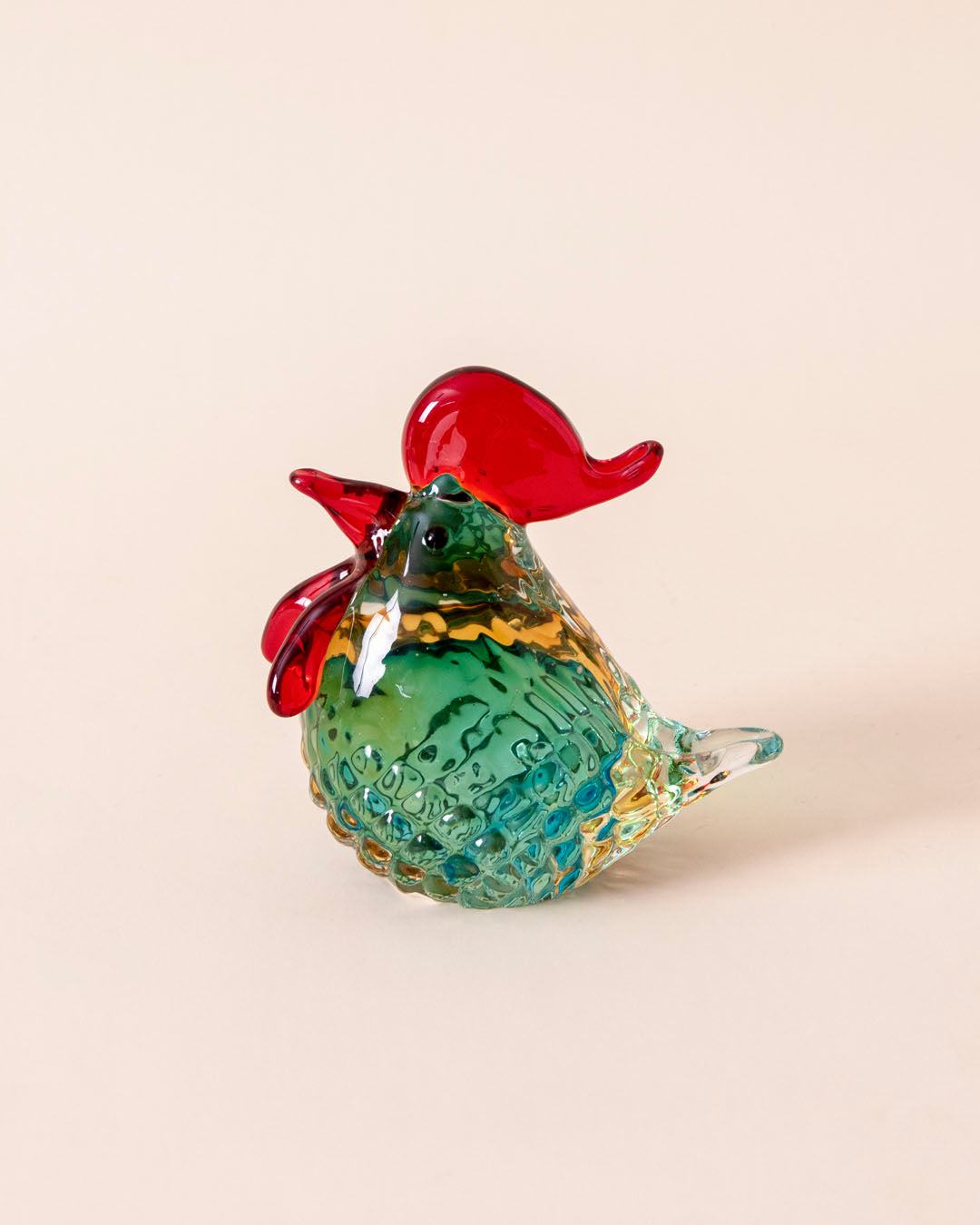 'Sunrise Chant' Decorative Rooster Figurine