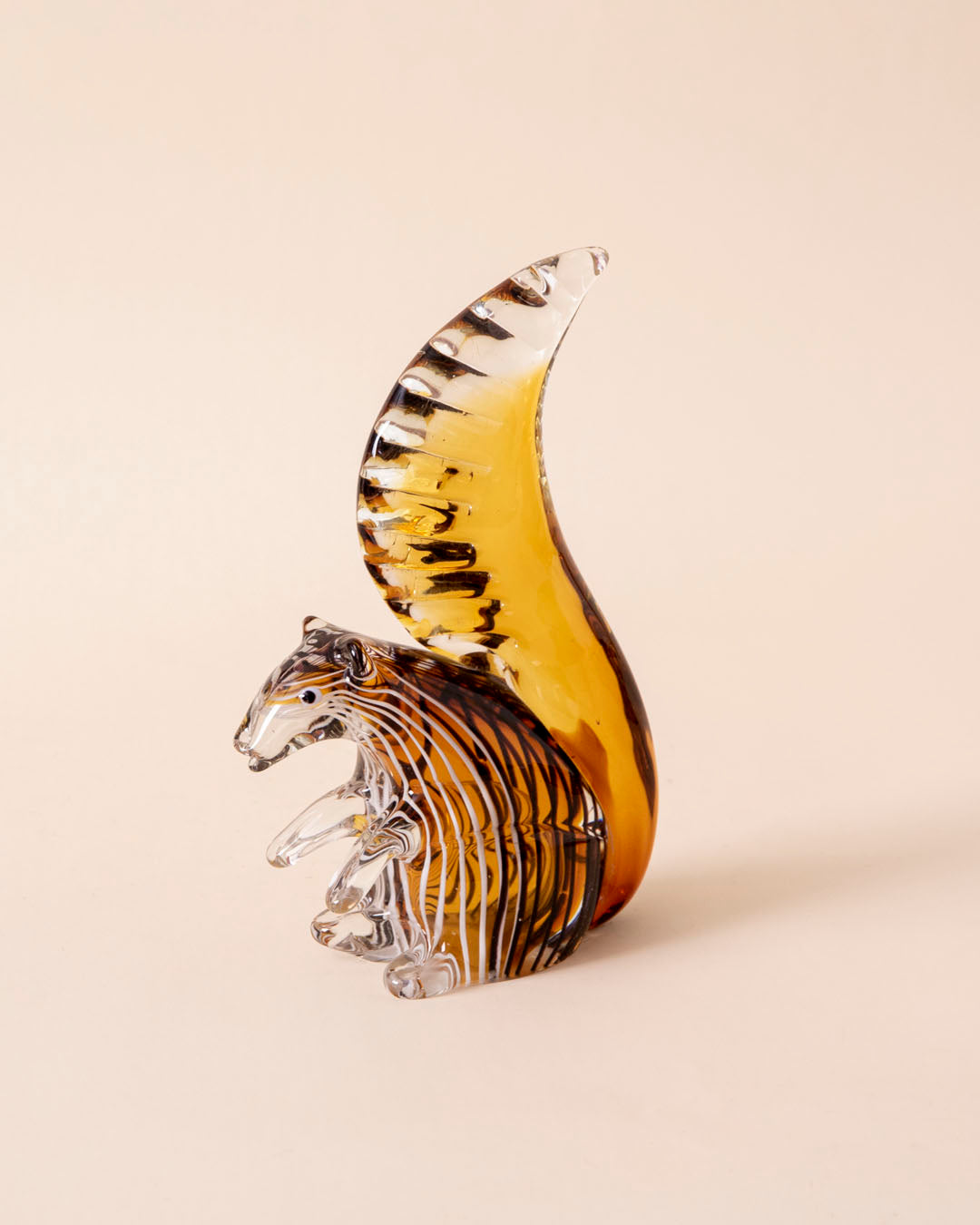 Golden Acorn Decorative Squirrel Figurine