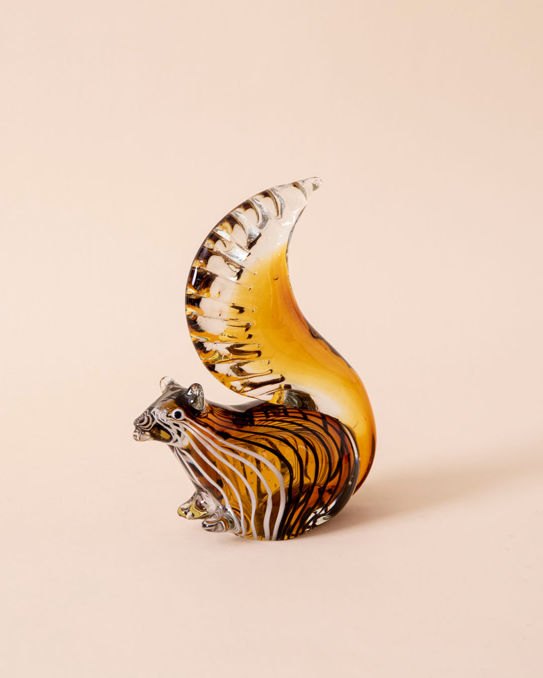 Golden Acorn Decorative Squirrel Figurine
