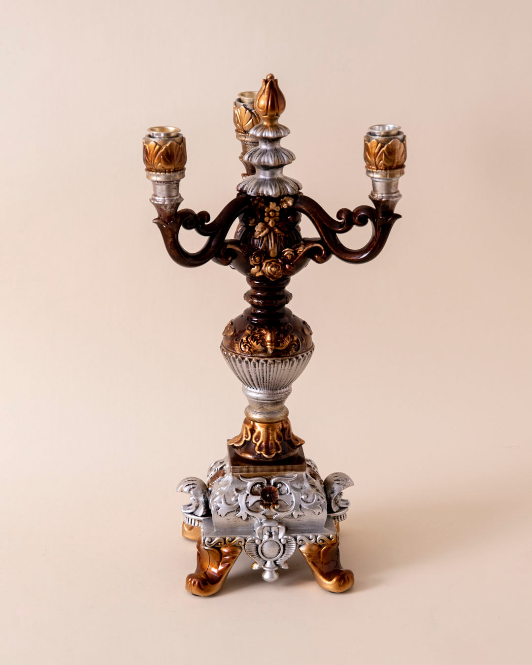 Regal Tri-Arm Candle Holder