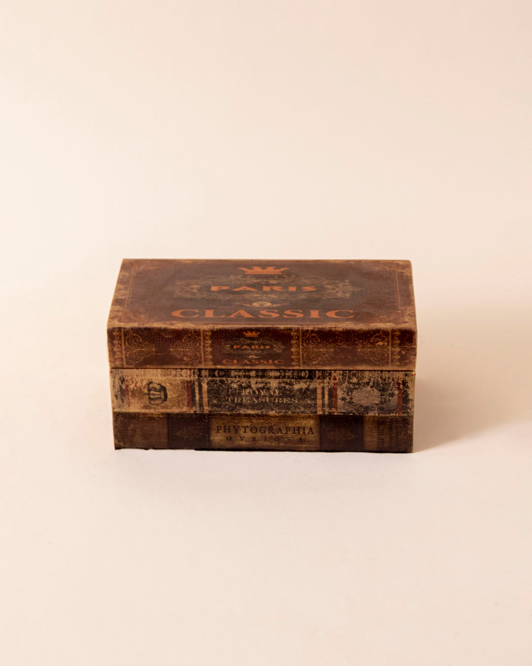 'Old World Book' Vintage Treasure Chest - Set of 3