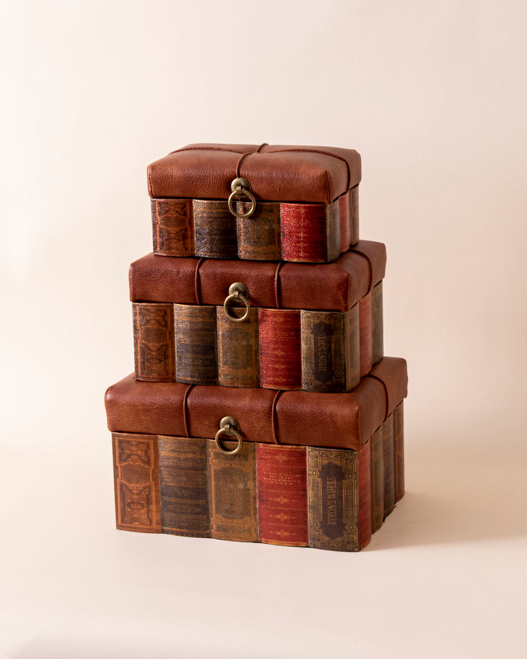'Secrets of Library' Vintage Treasure Chest - Set of 3
